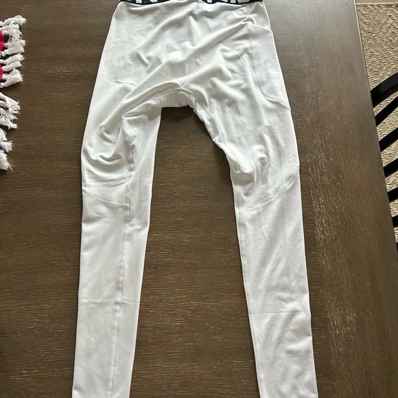 Men’s Medium Under Armour Coldgear White Leggings - Picture 2 of 5